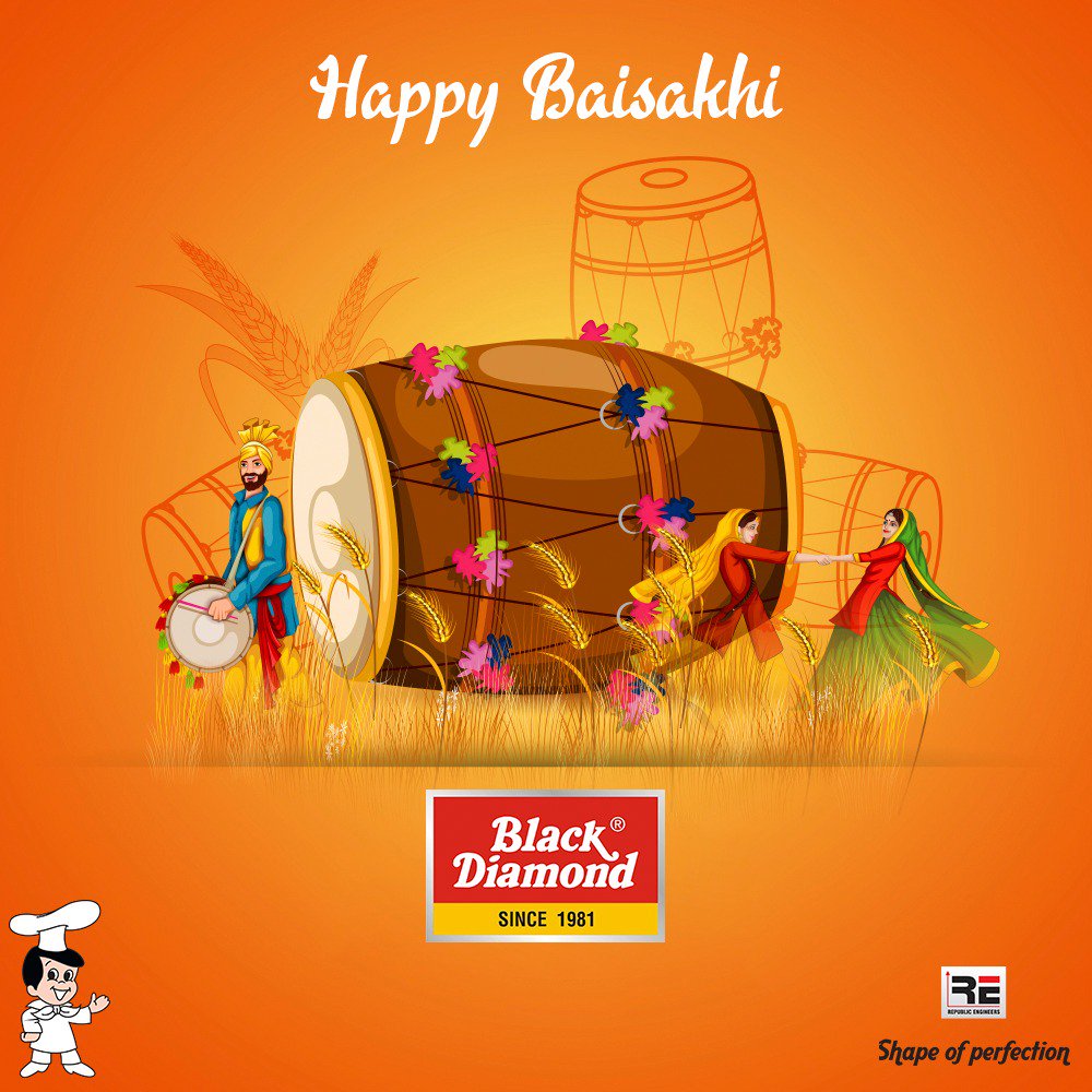 BlackCookware's tweet photo. Celebrate Baisakhi , the festival of abundance with Black Diamond Cookware .
.
.
#baisakhi #baisakhi2019 #BlackDiamondCookware #huffposttaste #healthy #pressurecooking #vegetarian #indian #culture #punjab #sweets #happiness https://t.co/TWatTg7IWQ