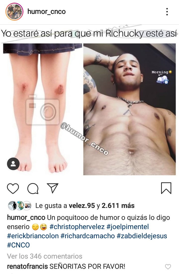 intentionsvelez's tweet photo. RENATO JAJAJAJAJAJAJAJAJAJAJAJAJAJAJAJA basta, fue un forro pero lo extraño https://t.co/Fm5AeCMXRG