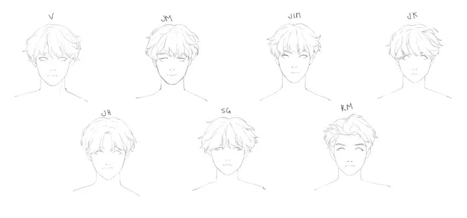 anyway while i was waiting i managed to do the Draw BTS from memory 