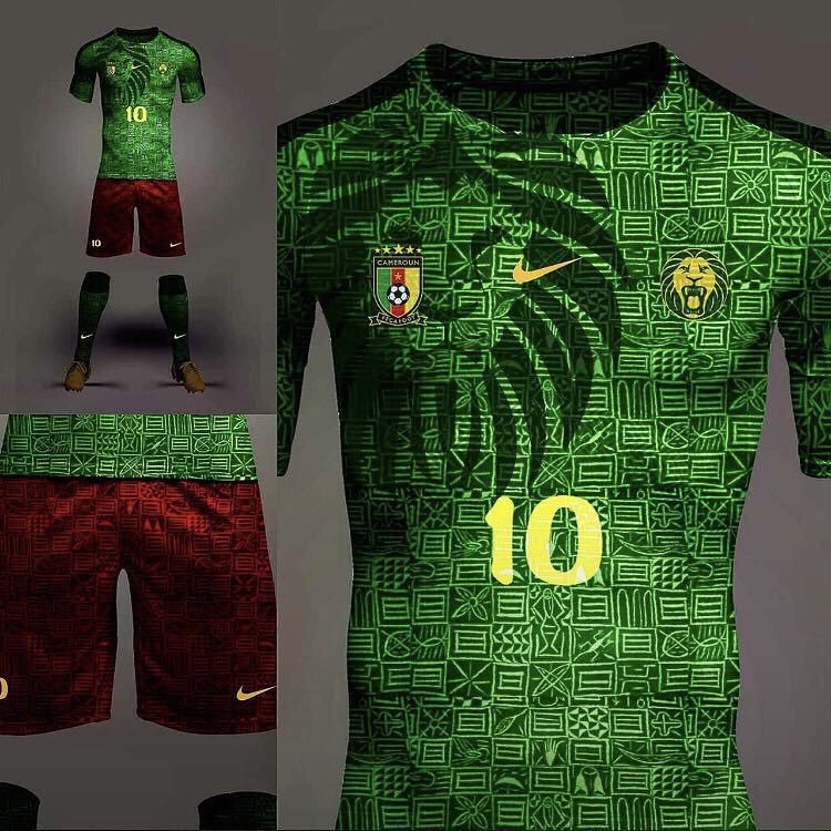 afcon 2019 team jerseys