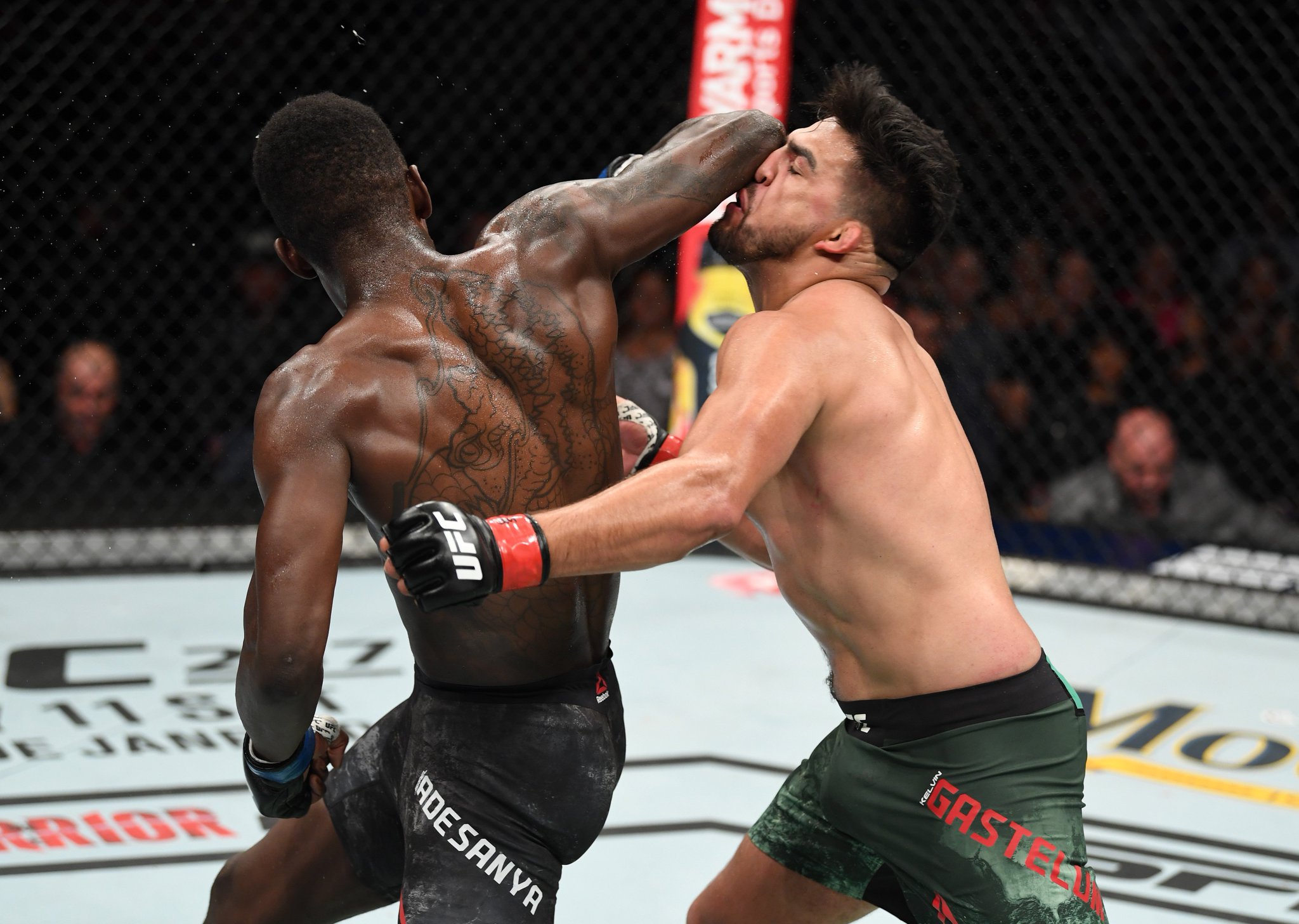 Bleacher Report MMA on Twitter "Israel Adesanya wins the Interim UFC