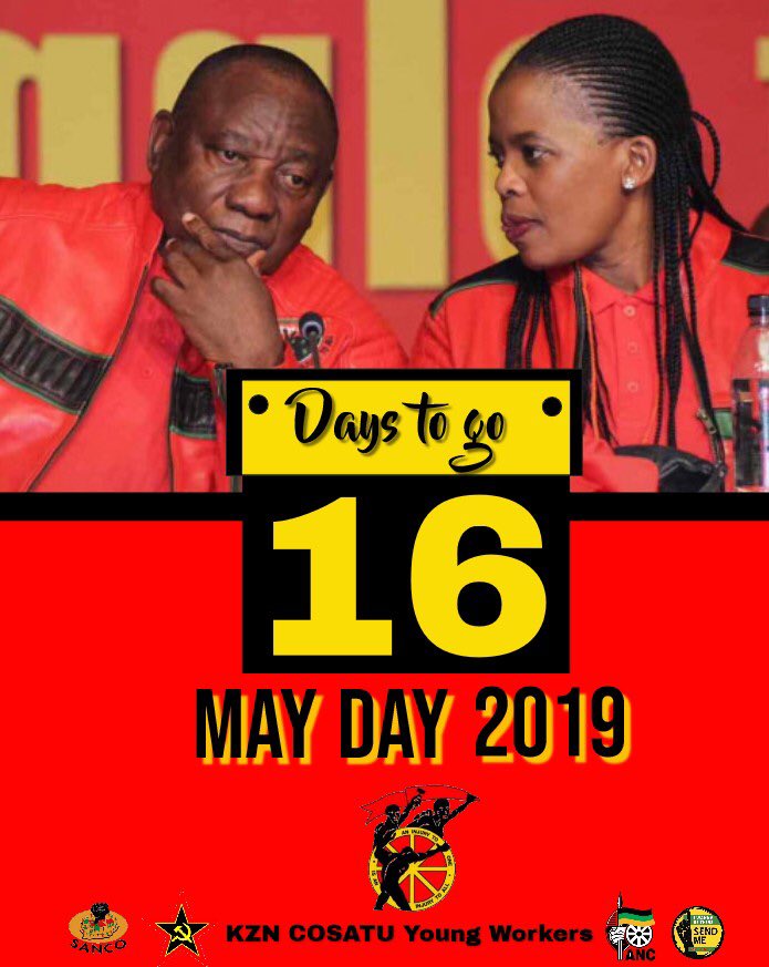 COSATUKZN1's tweet photo. #COSATUNationalMayDayRally https://t.co/qDYsGbg3BR