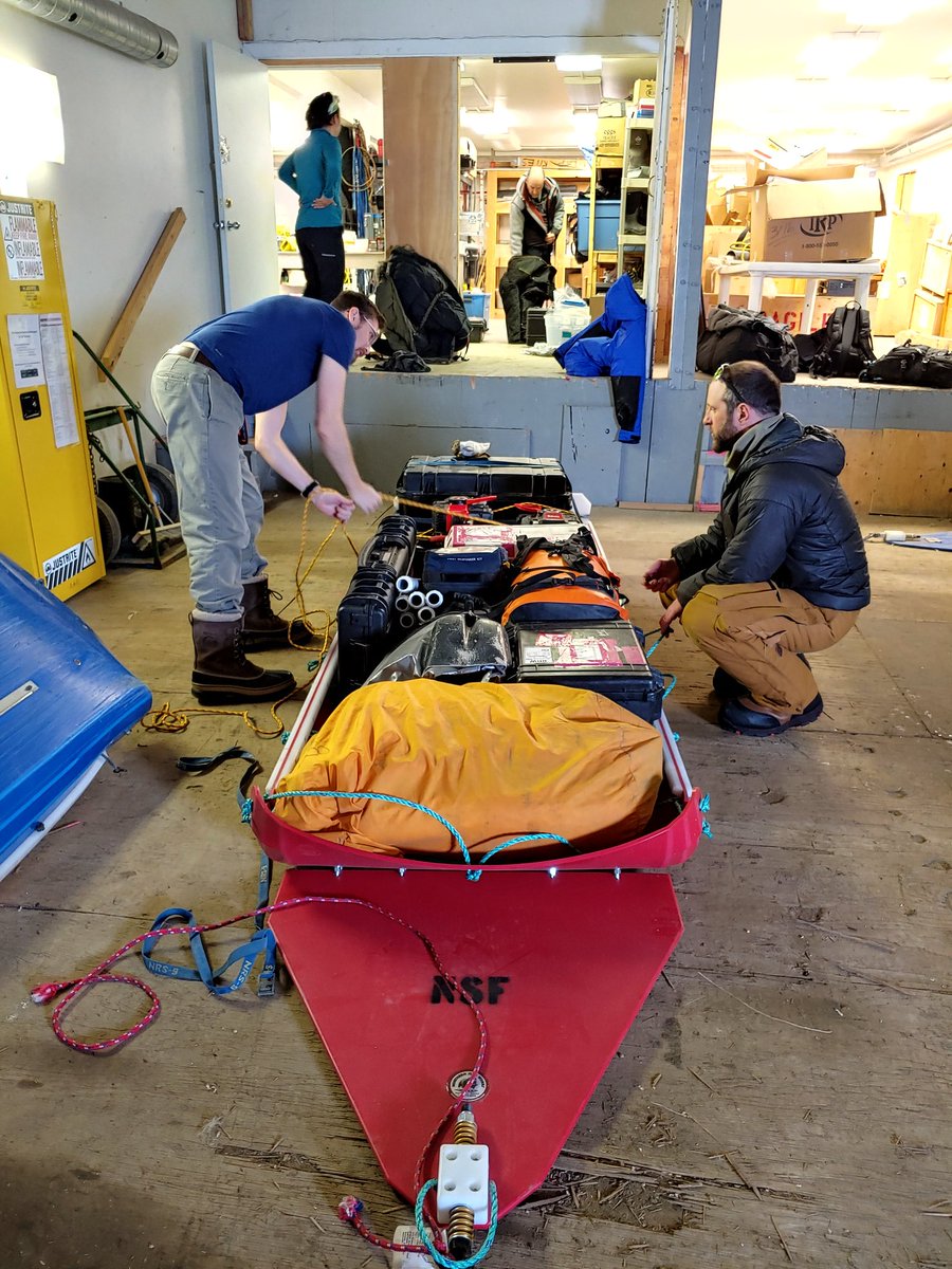 ByronCCrump's tweet photo. First April sampling trip to Utqiagvik, AK, for the Beaufort Lagoons LTER team!  Climate is changing fast up here. https://t.co/65Iai4Yjuc