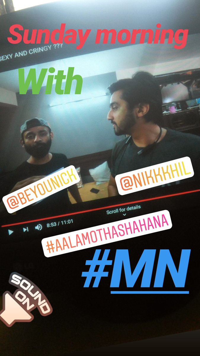 Jamir_Momin_'s tweet photo. Isse acchi Good morning nahi ho sakti bhai... Subhe subhe @emNikhil & @BeYouNick182 ke darshan ho gaye😍.
#aalamothashana #MN #labelMN @Shanice3195 https://t.co/4PggYpT9Wp