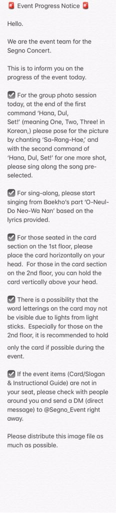 Segno_Event's tweet photo. 🚨Event progress notice🚨
For International LOVEs https://t.co/otcrzQbE0X