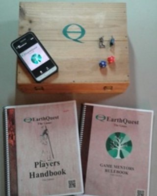 Riobart's tweet photo. EarthQuest is a table-top roleplaying ecogame about climate change, the environment and civics. Every group of high school students, middle school students and college students who have played EarthQuest said playing it was a blast! #EarthQuestGame https://t.co/L4orjyhyz7