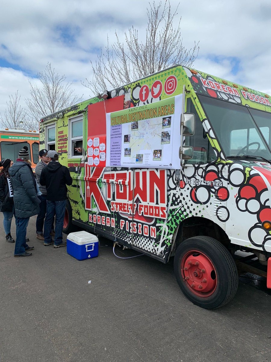 BruceCorrie's tweet photo. Bringing Neighborhood into @allianzfield #CulturalDestinationArea Food truck  @ktownstreetfoodThanks #DrMcGuire @MNUFC @delawarenorth @MayorCarter_ @DaiThao1 @mitrajnelson #CDA @littlemekong @LittleAfricaMN #Rondo #NorthEnd #Eastside #West7th #DistrictDelSol @SaintPaul #MNUFC https://t.co/VbZZITmSfN