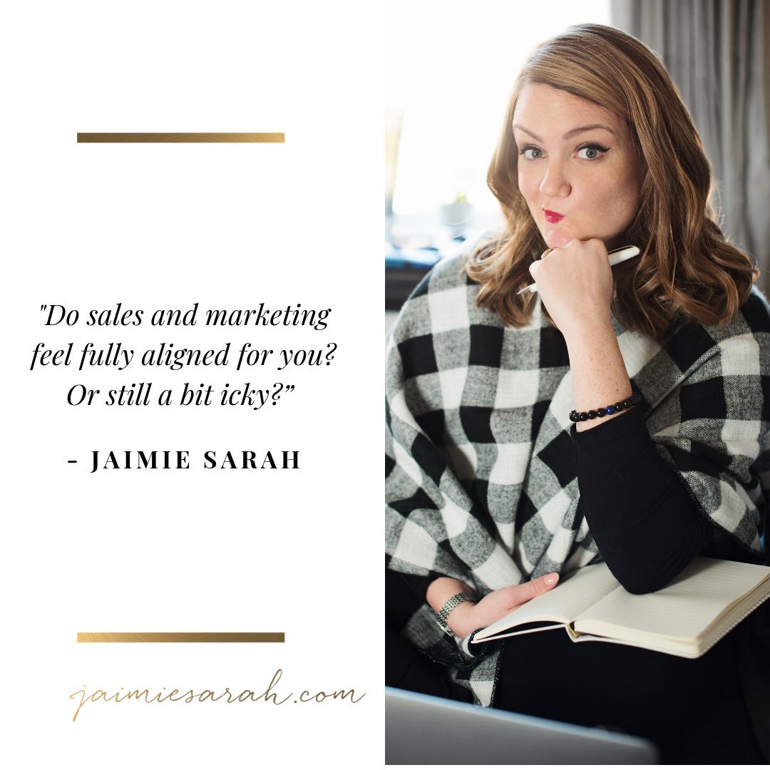 JaimieSarah's tweet photo. Do sales and marketing feel fully aligned for you? Or still a bit icky? 

#DefinitelyDefinitely https://t.co/hAu02BhSi1