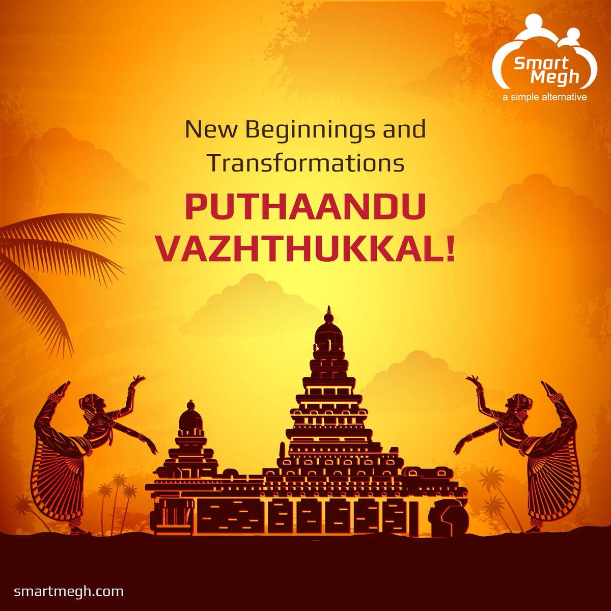 SmartMeghSolns's tweet photo. May this new year bring immense joy at every step, and may your resolutions for the days ahead stay firm, transforming all your dreams into reality and all your efforts into great achievements. Puthandu vazthukal! #SmartMegh #TamilNewYear #Puthandu https://t.co/eyW8vFRQ2q