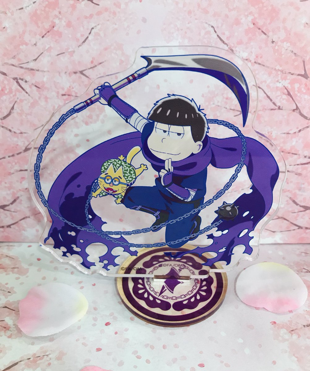 ダッシュストア Twitterren えいがのおそ松さん ダッシュストア イベント限定商品 アクリルスタンド A チョロ松 一松 各1 500円 税 おそ松さん 忍者松