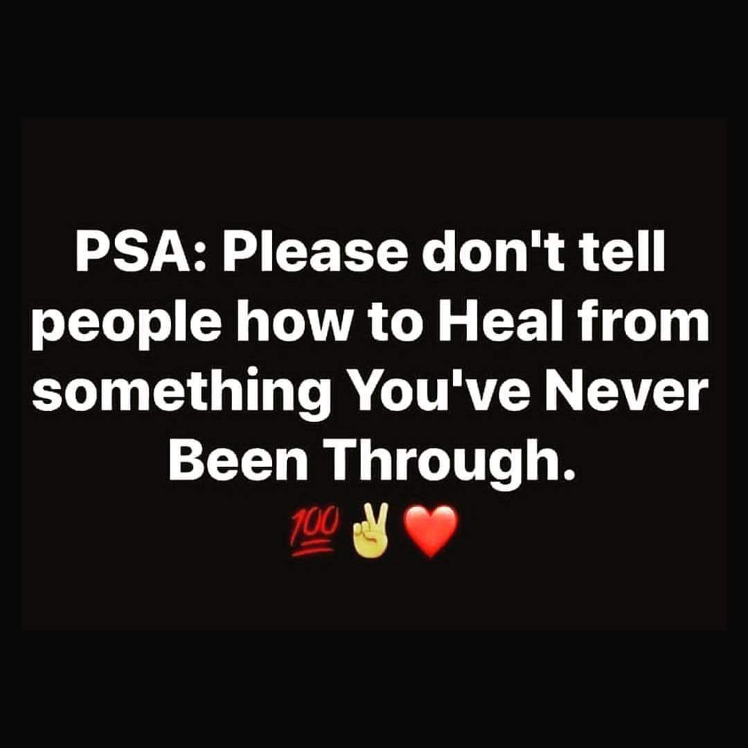 777SunnyAngel's tweet photo. Dear self claimed 'Professional Experts' don't tell people how to heal from something you have never been through. Thank you. #Survivor #Thriver #ExperienceAndKnowledge #Empathy #understanding #Rape #Stalking #ModernSlavery #MaritalRape #StockholmSyndrome #Grooming #HonorAbuse https://t.co/wNSr9Fi9tj