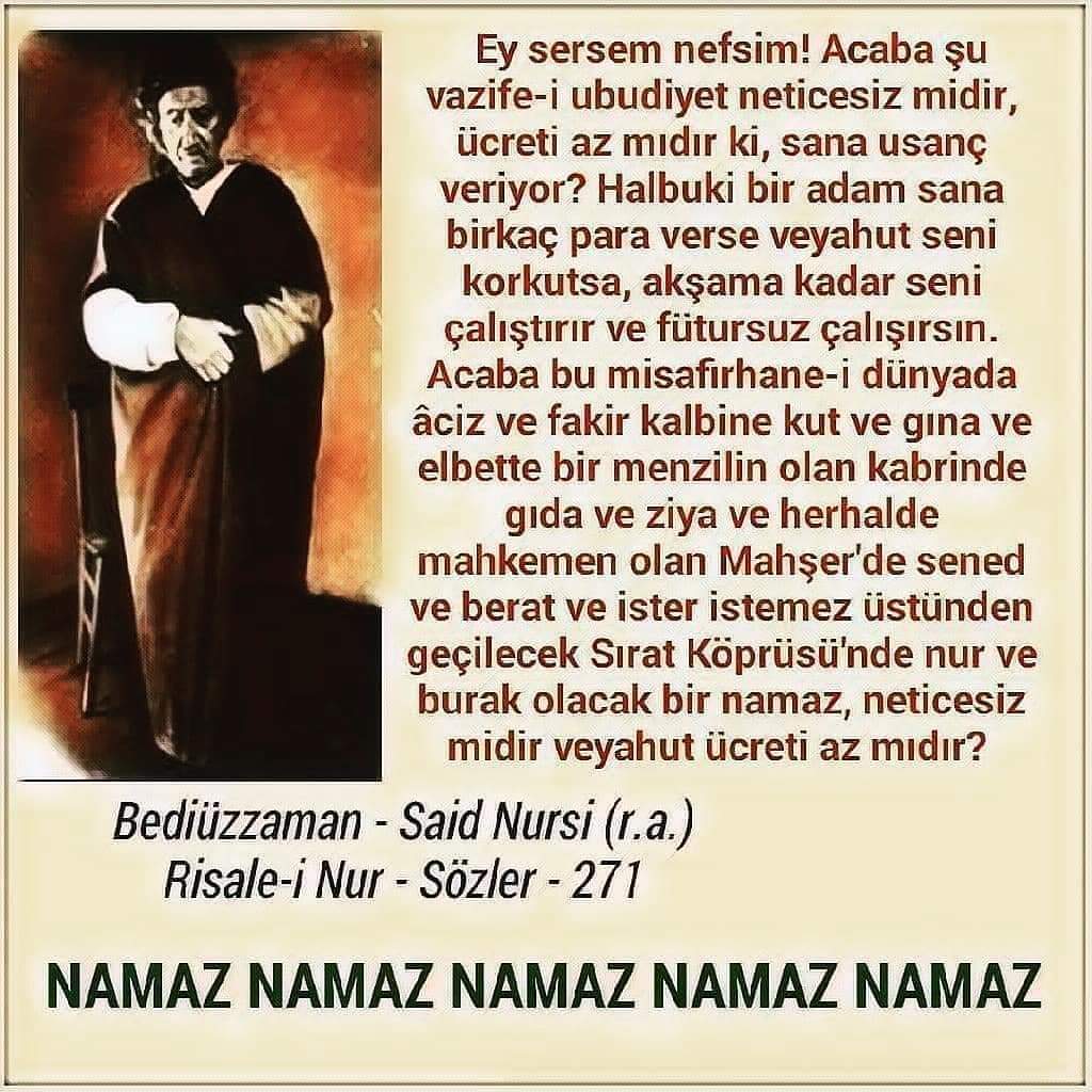 Namaz namaz namaz...