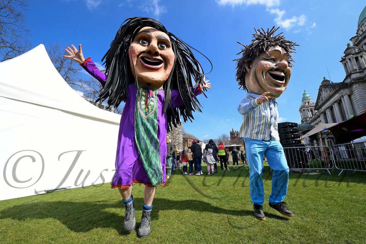JustinKernoghan's tweet photo. Belfast’s Lord Mayor, Deirdre Hargey hosts a free family-fun day to celebrate both her year in office and our amazing city @belfastcc @PPAI_IRL @DeirdreHargey #Belfast #lordmayorday https://t.co/doxlaV91Te