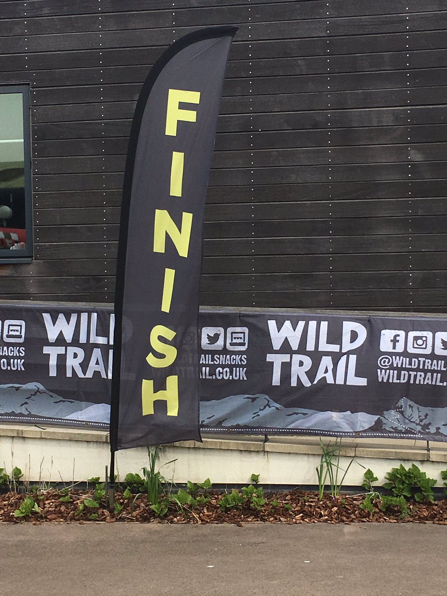 Another year, another Kymin Dash in #Monmouth. We’re ready at the finish line... now all we need are some finishers! Wild Trail bars at the ready for everyone crossing the line #hillclimb #running #KyminDash #KyminDash2019