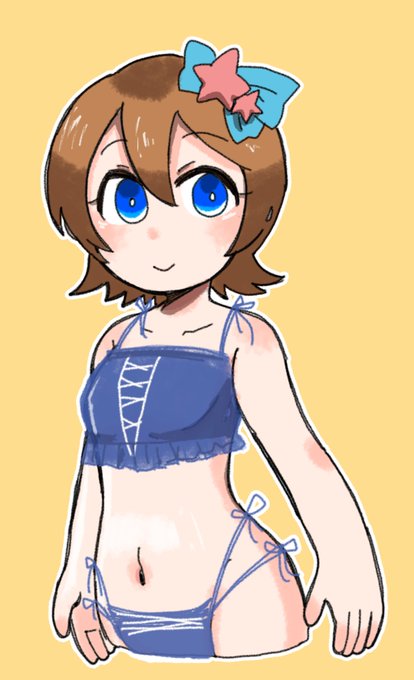 おなか…(ブエルちゃん) 