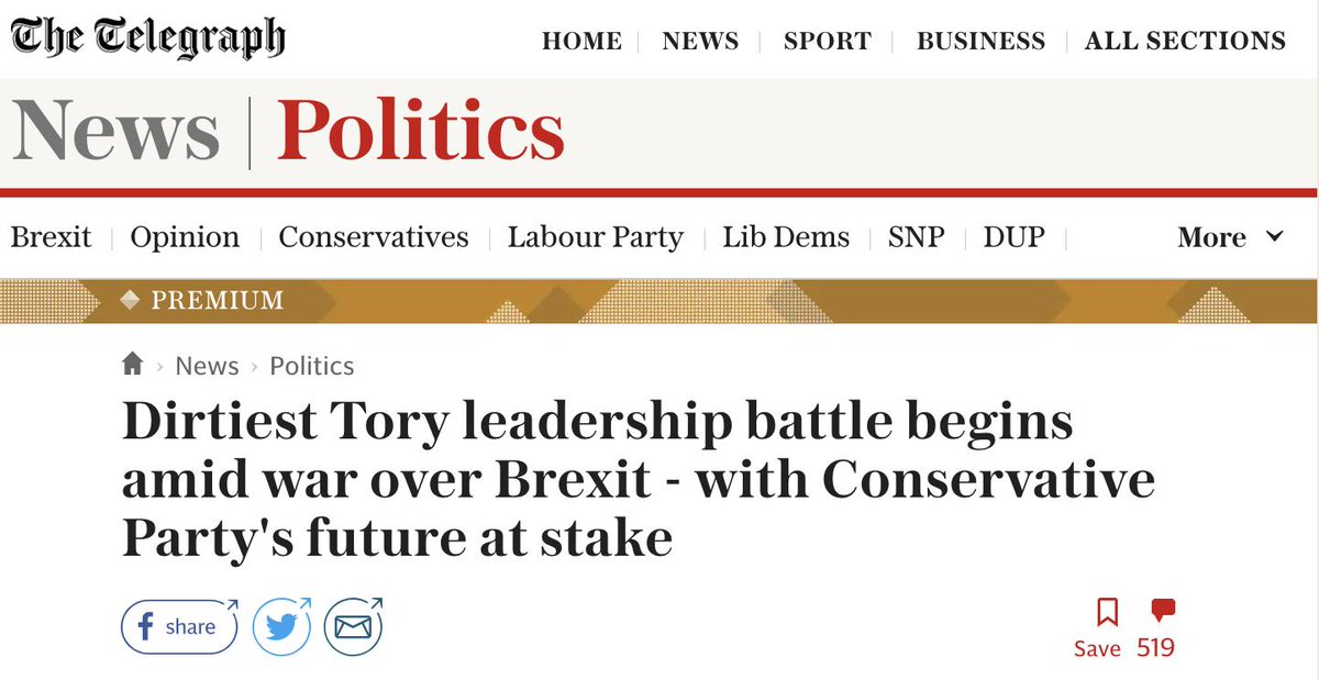 owenjonesjourno's tweet image. I love the smell of Tory panic in the morning