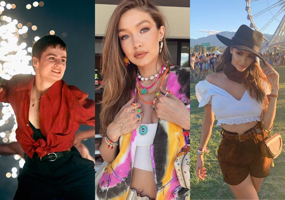 ELLEfrance's tweet photo. Nabilla, Selena Gomez, Gigi Hadid, Chris... : Festival de stars à Coachella https://t.co/mYbGPcHHGI https://t.co/AV1rZTRhXu