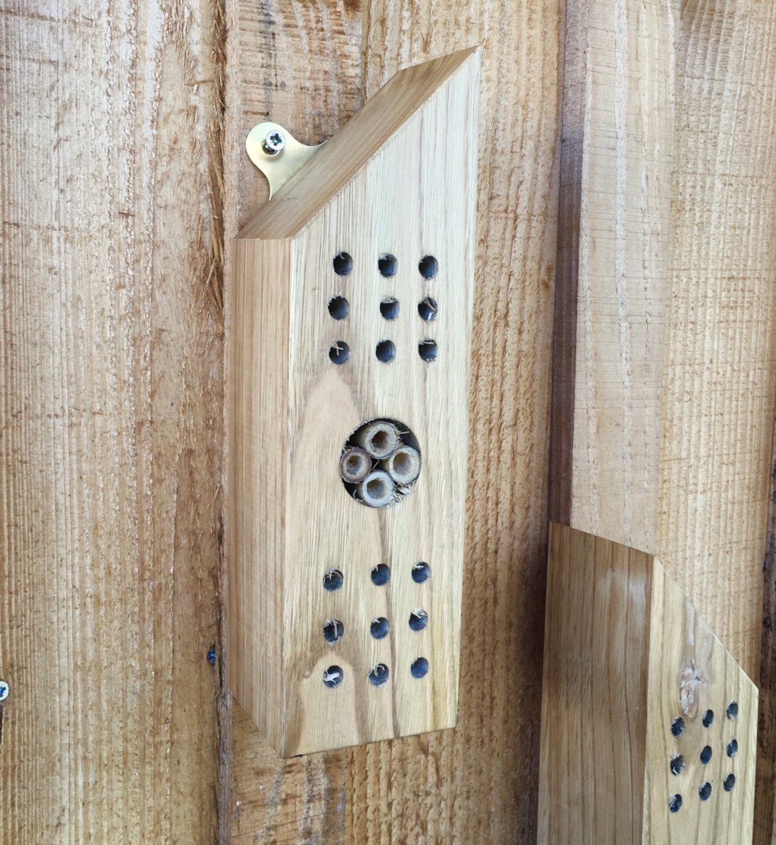 HenBeeGardens's tweet photo. Have you seen our Bee hotels &amp; bird houses all handcrafted and build to last the test of time @EtsyUK 

https://t.co/gQNjeleTOv

 #UKGiftAM #Easter #eastergifts #UKGiftAM #uksmallbiz #UKCraftersHour https://t.co/0RVoExaJD4
