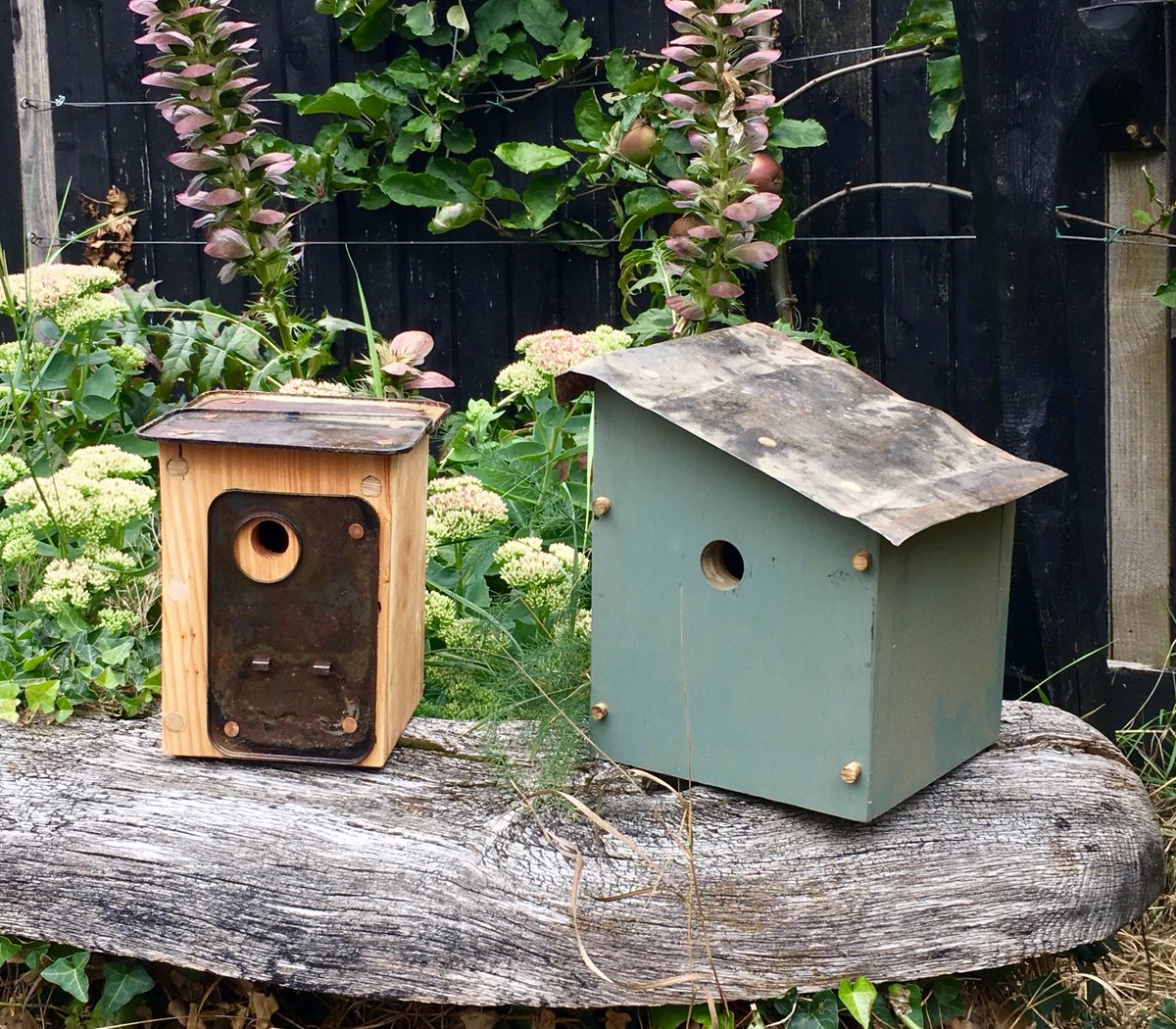 HenBeeGardens's tweet photo. Have you seen our Bee hotels &amp; bird houses all handcrafted and build to last the test of time @EtsyUK 

https://t.co/gQNjeleTOv

 #UKGiftAM #Easter #eastergifts #UKGiftAM #uksmallbiz #UKCraftersHour https://t.co/0RVoExaJD4
