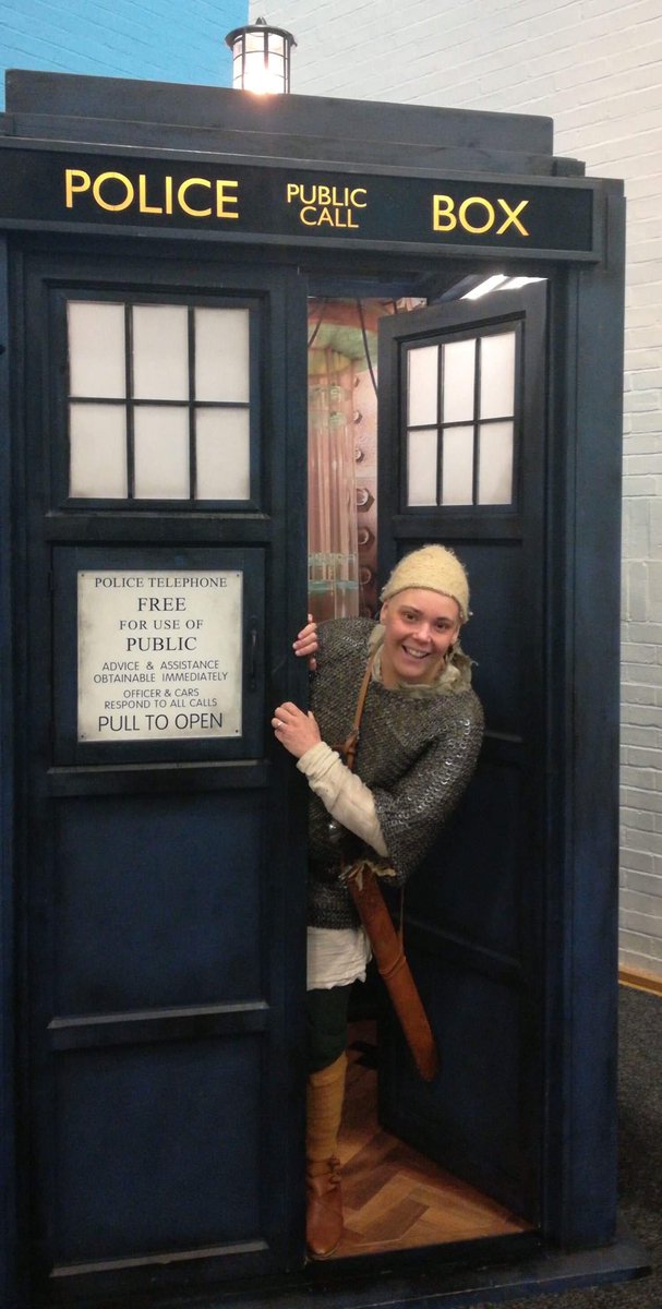 vikingsinschool's tweet photo. Oh oh! Someone discovered how we send our historical visitors to schools! #sunday #easterholidays #doctorwho #viking #fun #relivehistory #schoolvisits #historydays https://t.co/IQJGv8cKzx