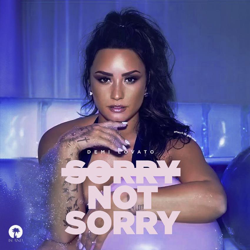 Demi Lovato Update The Sorrynotsorrystreamingparty Starts Now Share The Hashtag Watch The Music Video Stream On Spotify And Don T Forget To Show Me That You Are Streaming The