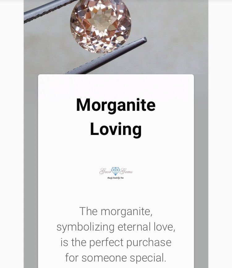 Alexandra_B1981's tweet photo. Stunning #Morganite stones at 50% off @GeckoJewellers pick your stone and design your own setting! They will make it for you #customjewelry https://t.co/GsMXak0MPO