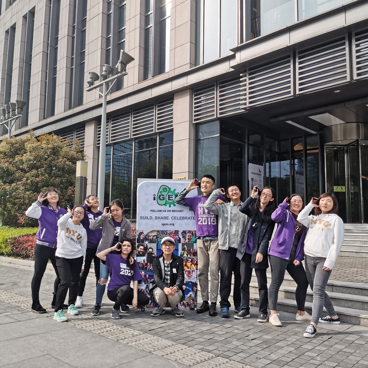 bluepumpkin0801's tweet photo. A nice kick-off of the 2019 competition season! (●—●)
#iGEM2019 #Meetups #afterigem https://t.co/Tox0xXNK7U