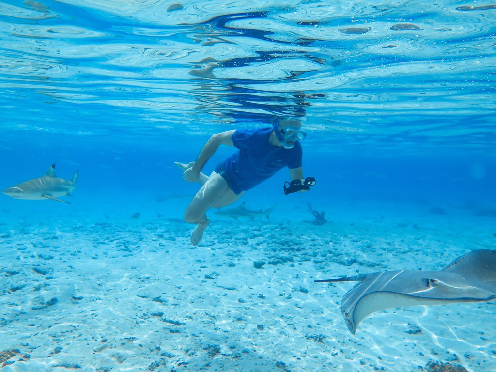 Just another day in the office. Fotoreise nach Tahiti (foto by Mathias Koch)