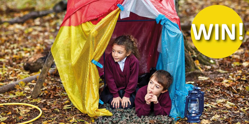 WIN this Den-making Kit worth over £80 for your chosen school! 

Simply RT, LIKE and TAG your nominated school to #WIN! 

Winner announced Thursday 18th April!

GOOD LUCK!✨