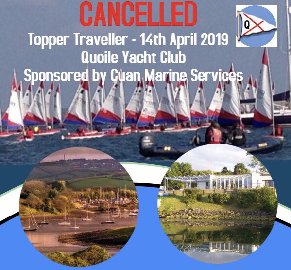 Due to the weather forecast today, the Topper Traveller at QYC has been cancelled.