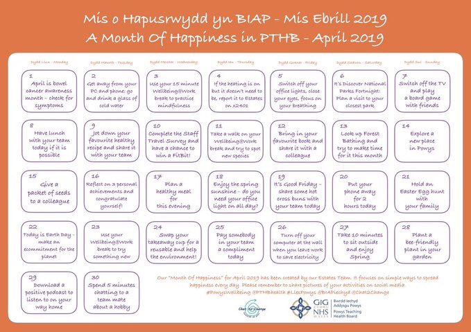 ClairefPreece's tweet photo. Day 14- What a great day ☀️ to explore a new area in Powys- share some of your photos when your out and about today. Have a great day peeps @Chat2Change @PTHBhealth @pthbphysio #powyswellbeing https://t.co/MCPsaBcR4H