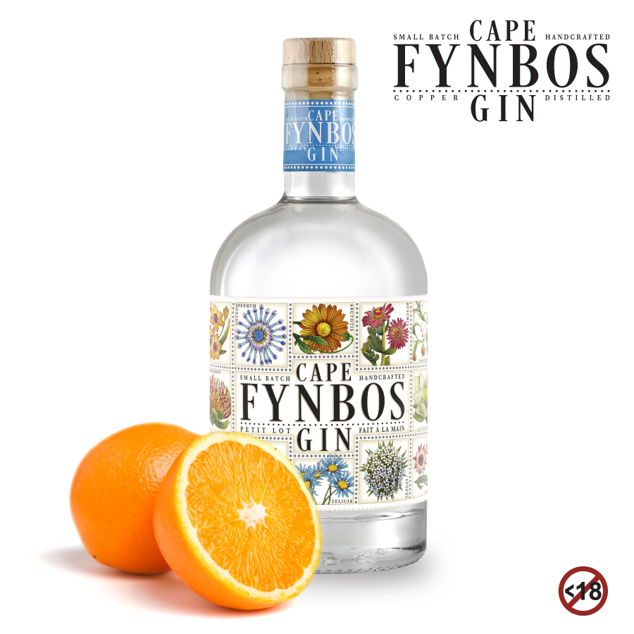 Simple, yet satisfying. An orange slice in your basic G&amp;T will give it a citrusy kick. 
#CapeFynbosGin #Ginplicity