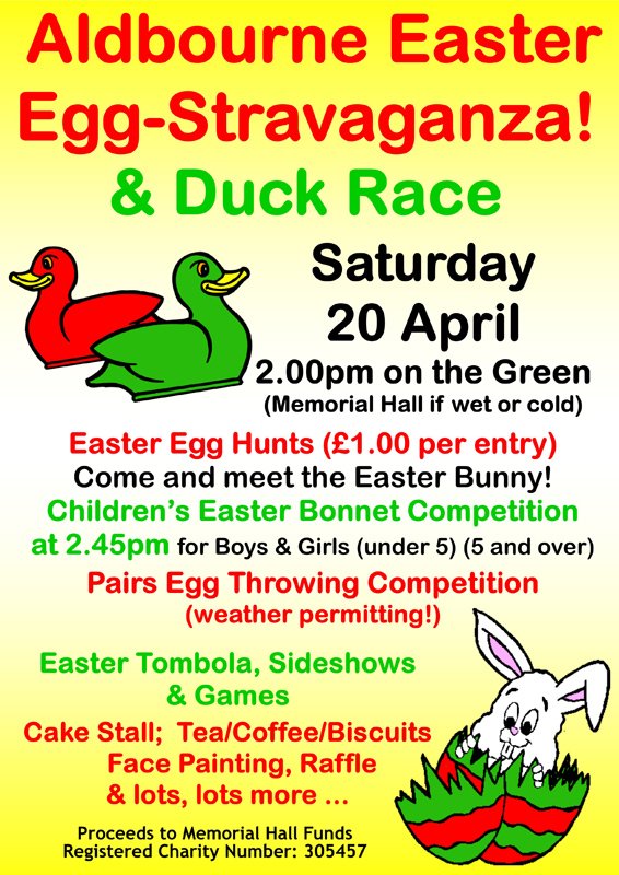 aldbournestores's tweet image. Getting egg-cited about this great village event!
Don't miss the Aldbourne Eggstravaganza 
Saturday 20 April 2019 from 2pm