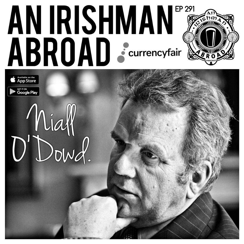 Jarlath's tweet photo. To celebrate the anniversary of the Good Friday Agreement we have one of the key negotiators and the man behind @IrishCentral, Niall O’Dowd on the podcast today. Talking about #UndocumentedIrish, re-electing #Presidents, #IrishAmerican generosity and more. https://t.co/BN5JBYeCsl https://t.co/oEWyA229yR