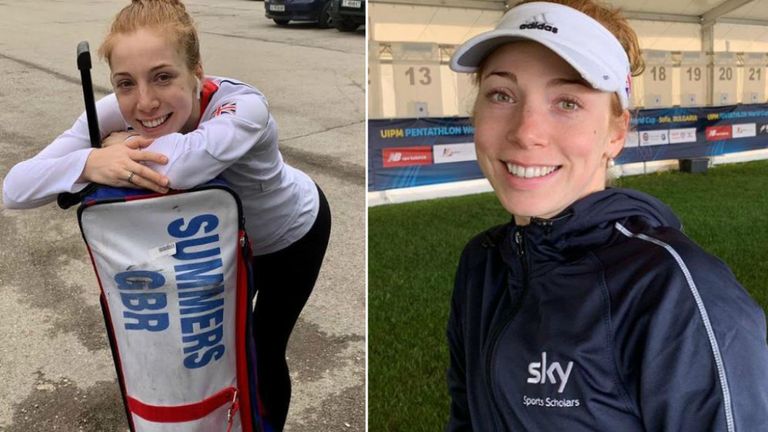 😆👏🇬🇧LOST KIT IN SOGGY SOFIA! <a href="/FrankieSummers/">Francesca Summers</a> on her stunning 4th at Modern Pentathlon World Cup. "I was never so pleased to see my own bag. It's so nice to see all the training working &amp; putting it together in competition" @PentathlonGB bit.ly/2v18H39