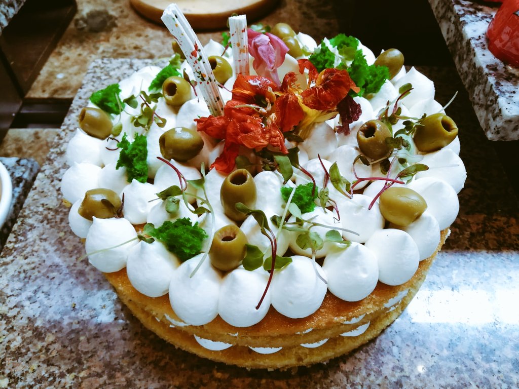 Sunday brunch special cake