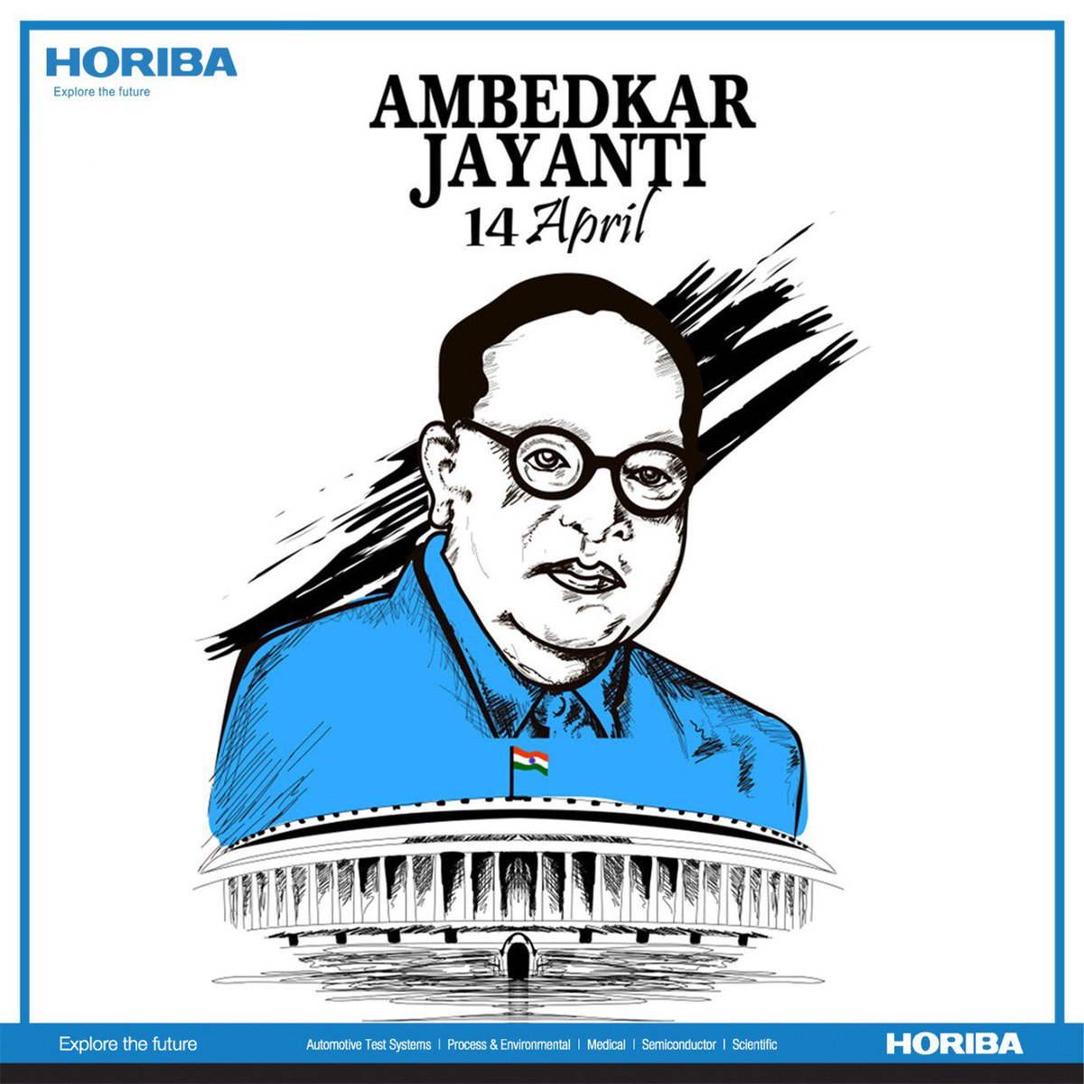 HIN_Medical's tweet photo. HORIBA India wishes Ambedkar Jayanti to everyone.

#horiba #horibaindia https://t.co/NBWkBTQuWW