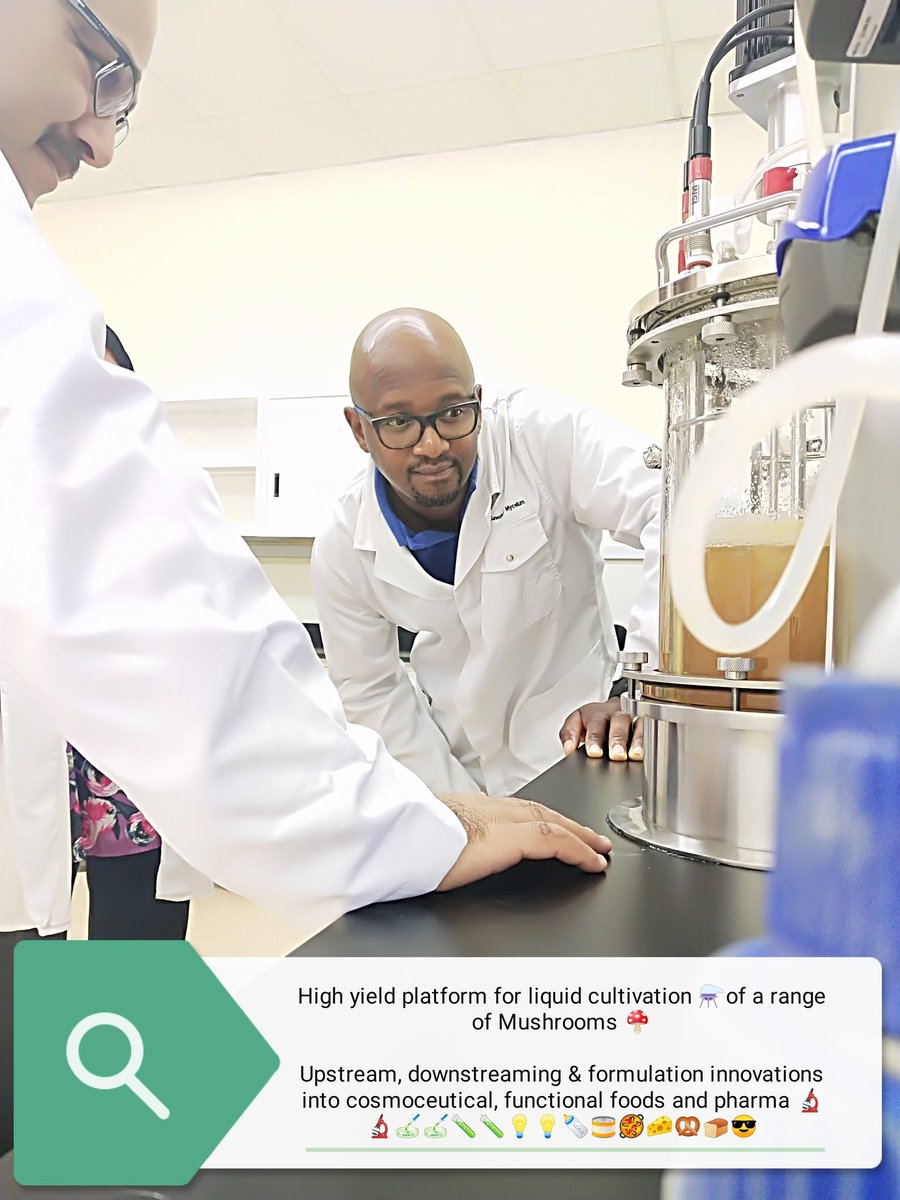 NeoMoloi's tweet photo. This picture nicely summarises our company Sawubona Mycelium's technology transfer exploration trip to Malaysia. Thank you @mmKubayiNgubane, @dst, Dr. Konanani Rashamuse and @tiaorgza for supporting emerging companies in #Biotechnology #Bioeconomy strategy https://t.co/eEV2NAKwbX