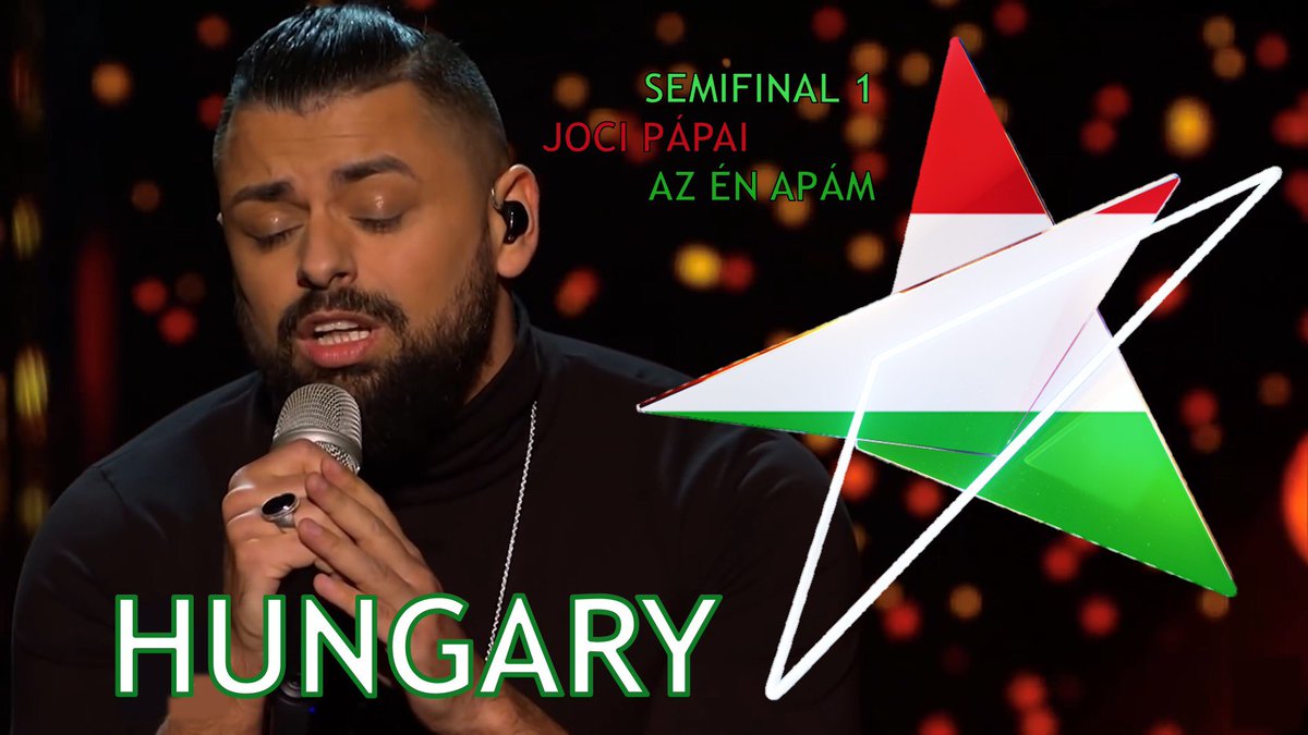 JuanmaJiDi's tweet photo. #Eurovision2019 #MiTop41 Puesto 21º para #Hungría 🇭🇺 #Hungary con una balada paternal que #JociPapai hace especial y emotiva. Mejor que #Origo su tema de 2017 para mí. Clara finalista pero con un resultado final de mitad de tabla. https://t.co/XrEFQvpB03
