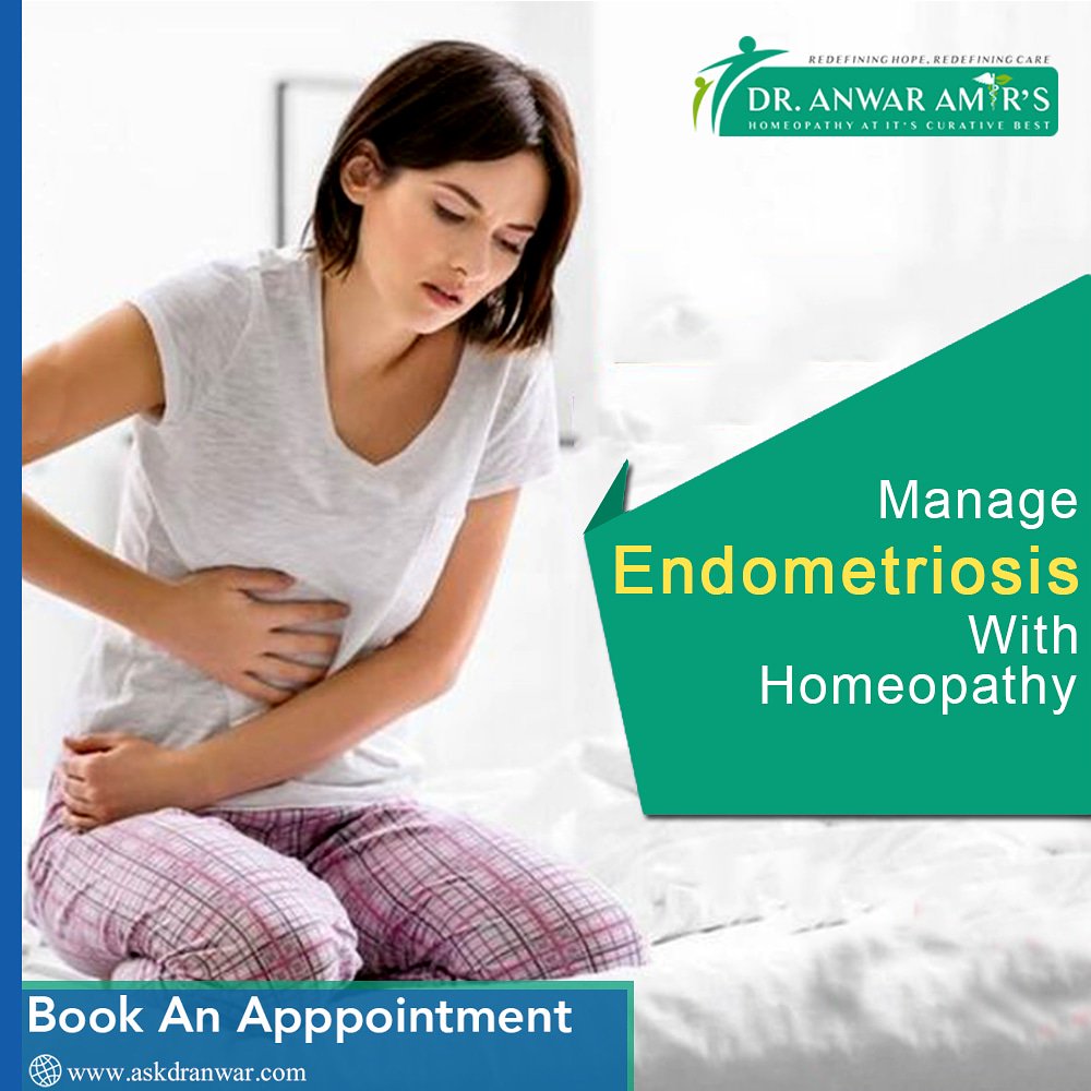 DrAnwarAmir1's tweet image. Endometriosis is a disorder in which tissue that normally lines the uterus grows outside the uterus. Homeopathy has promising results for Endometriosis. Book an appointment now!#HomeopathyWorks #HomeopathyForEndometriosis #TissueLine #Homeopathic #HomeopathyForAll #WomenProblem