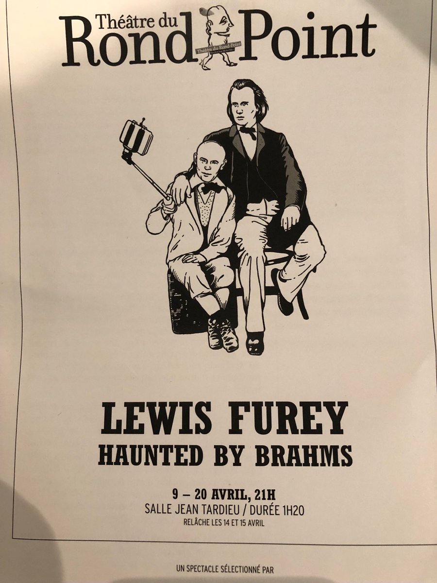YvesBigot's tweet photo. Aimez-vous #Brahms? Si oui, allez écouter @LewisFurey réinventer ses #lieders en anglais @RondPointParis dans un concert solo vraiment intelligent et surprenant qui en appelle à @PaulMcCartney et #EltonJohn au passage. Et merci chère @Carole_laure https://t.co/C8m94GKN1i