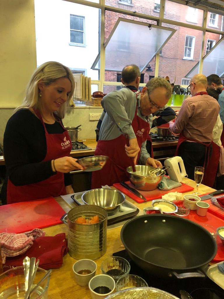 The Castlethorn team along with colleagues from Chartered Land headed into the @cooksacademy on South William Street to ‘cook up a storm’ in the kitchen and fight it out against one another to be reigned the winners of our very own ‘Chef Idol’ competition. castlethorn.ie/updates/castle…