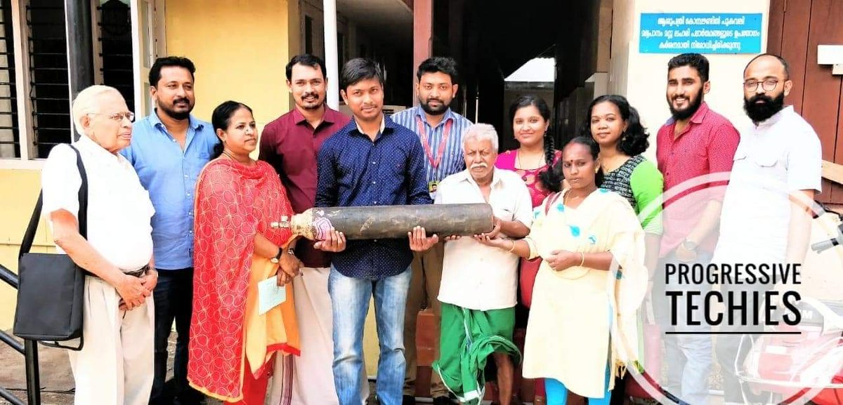 ഇത് എറണാകുളം പാലിയേറ്റിവ് കെയർ യൂണിറ്റിലേക്ക് ഓക്സിജൻ സിലിണ്ടർ സംഭാവന ചെയ്തതിന്റെ ചിത്രം ആണ്. ഞങ്ങളുടെ പെണ്കുട്ടികളെ നിങ്ങൾക്ക് അവിടെയും കാണാം.