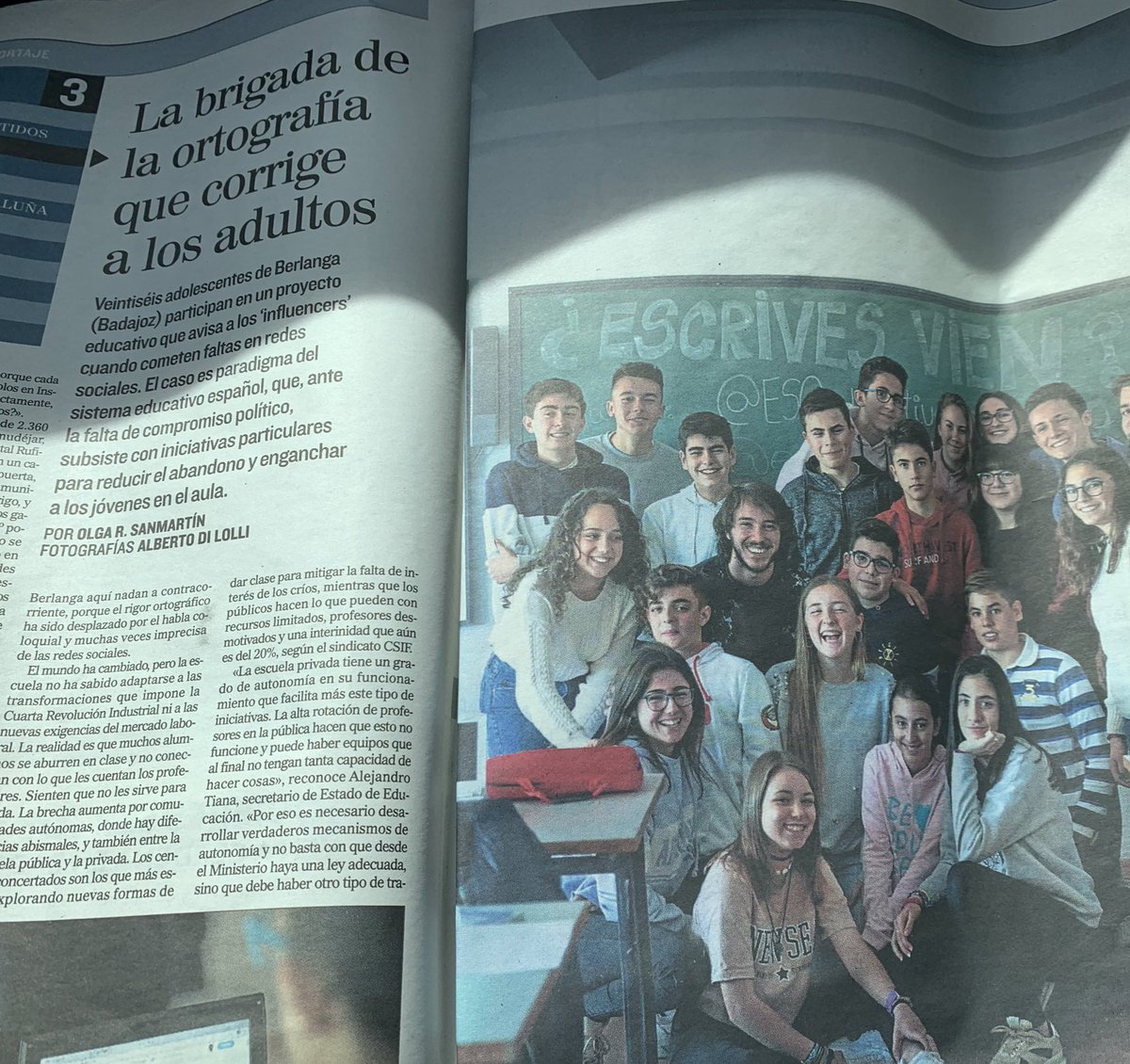 sanz_ismael's tweet photo. Reducir los curriculum para estudiar menos cantidad pero con más profundidad. Hoy análisis en EL MUNDO. Cuidar la ortografía. Proveer educación infantil de primer ciclo, etapa en la que se comienza a trabajar funciones ejecutivas y habilidad no-cognitivas https://t.co/OVSvKbXAfZ https://t.co/c8HjReJ5Ev