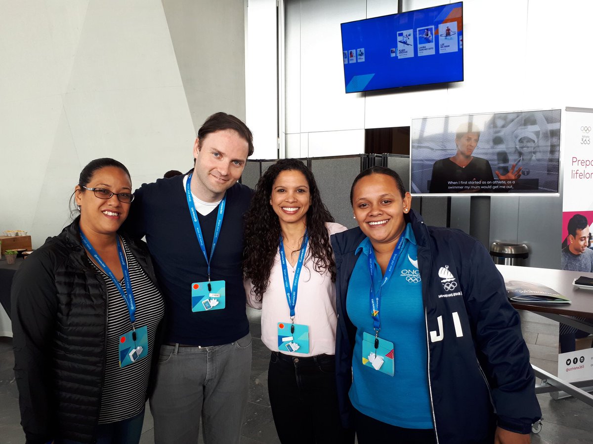 Great to meet the other <a href="/FIH_Hockey/">International Hockey Federation</a> representatives present at the #AthletesForum!!! #Athlete365 <a href="/athlete365/">Athlete365</a> <a href="/iocmedia/">IOC MEDIA</a> <a href="/FIH_Hockey/">International Hockey Federation</a>