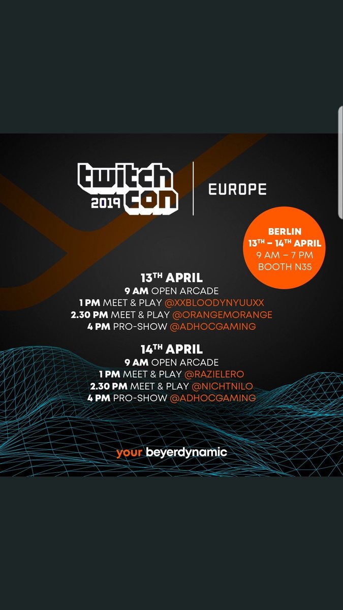 razielero1337's tweet photo. 13 Uhr könnt ihr 1vs1 CS:GO gegen mich spielen.
Gewinner bekommt was 😘 hf
#beyerdynamite #TwitchConEU #beyerdynamic #werbung https://t.co/d6GJHjom6l