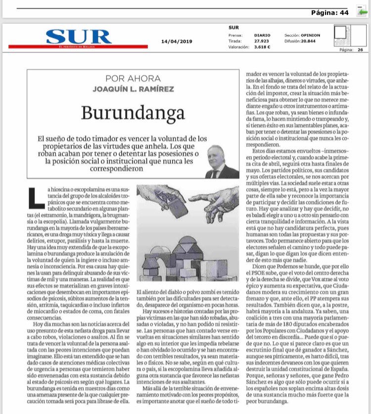 JoaquinRamirez's tweet photo. Burundanga https://t.co/fJgrFiaYt3