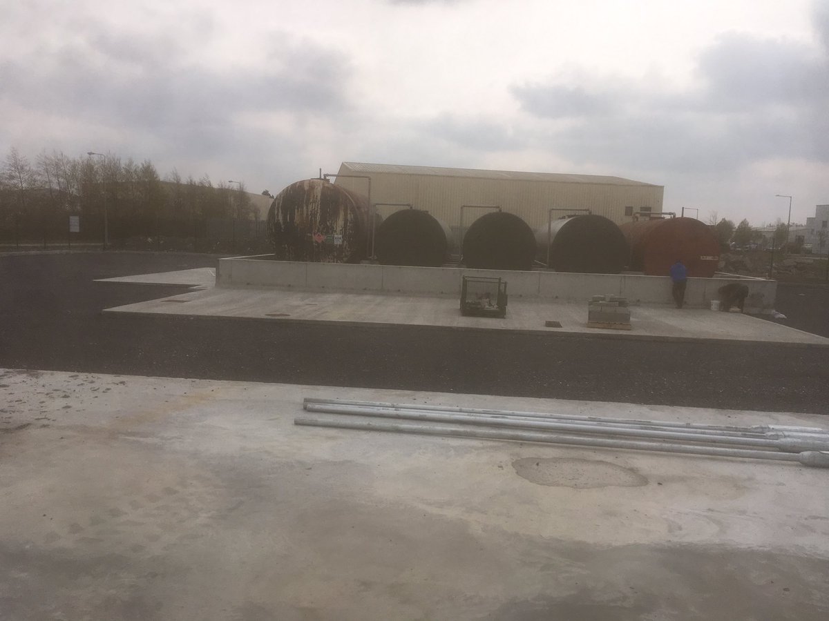 MandGgroundwork's tweet photo. Another Formworks job completed on an oil depot in mullingar for yet another happy client. If you are looking for some work done call Pat-0872108170 or email-mandggroundworks@gmail.com https://t.co/mqo7PbMOY1