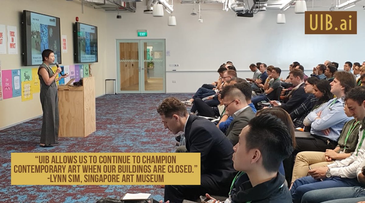 uibglobal's tweet photo. "UIB helped @sgartmuseum create a personal #conversationalexperience with visitors to the #MiniMobileMuseum (https://t.co/PTgqgVsxgt) while enabling us to provide diverse, interactive content." - Singapore Art Museum Group Head #LynnSim 🖼 #iot #ai #conversationaliot #whatsapp https://t.co/jLEustoImQ
