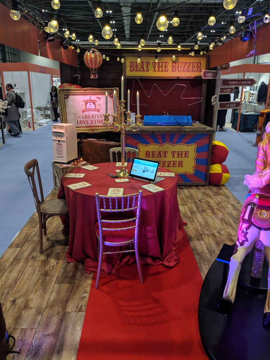 Event_Prop_Hire's tweet photo. After a fab first day we here and ready for Day Two of this beautiful show! π πͺπππ€@nationalwedding #eventprophire #thegreatestlovestory #weddingindustry #eventprofs https://t.co/6mYNE3VwF6
